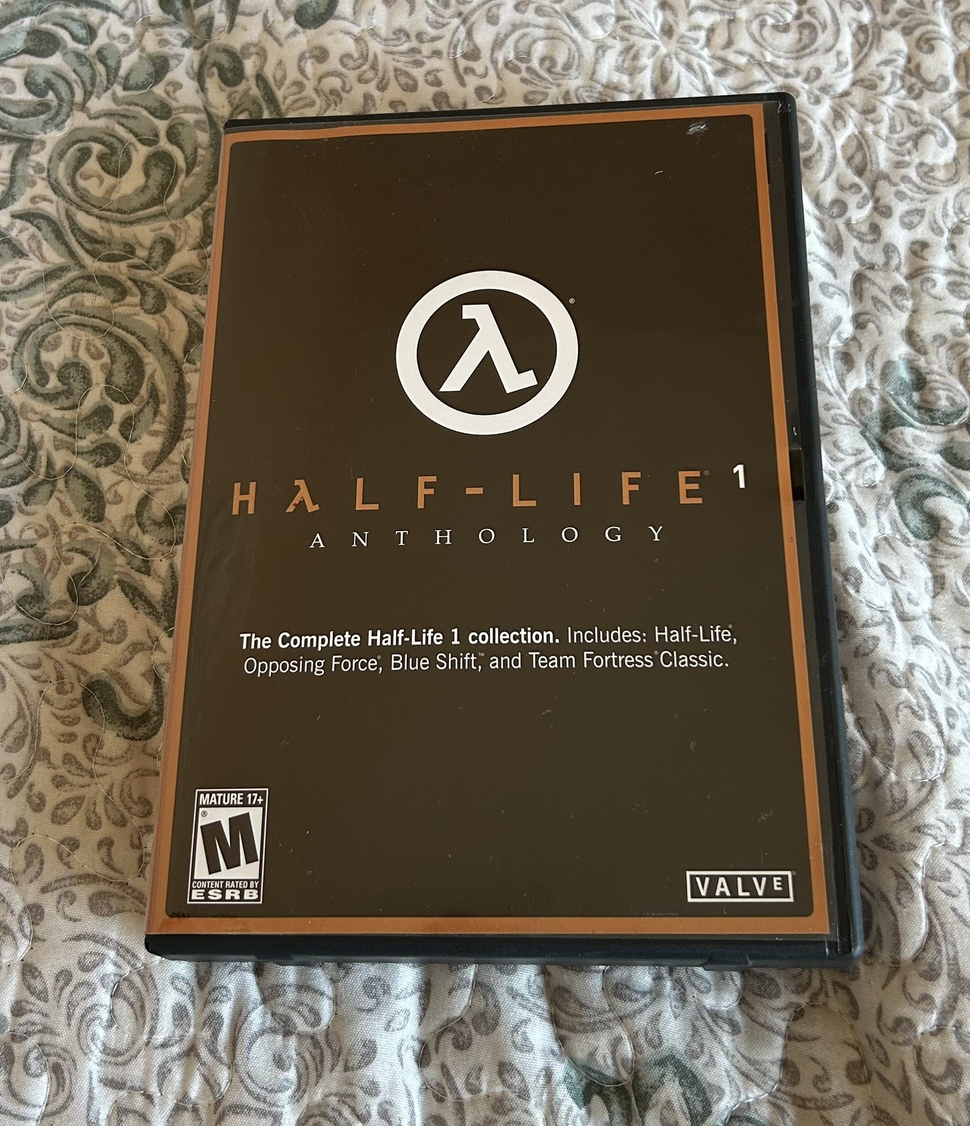 Half-Life 1 – Anthology (PC, 2005) + Quick Reference Card and Key