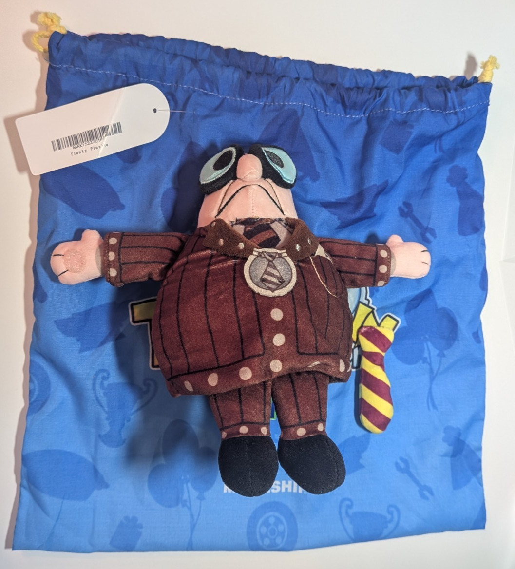 Disney – Toontown Online / Rewritten – Makeship – Cog Flunky – Plush / Plushie