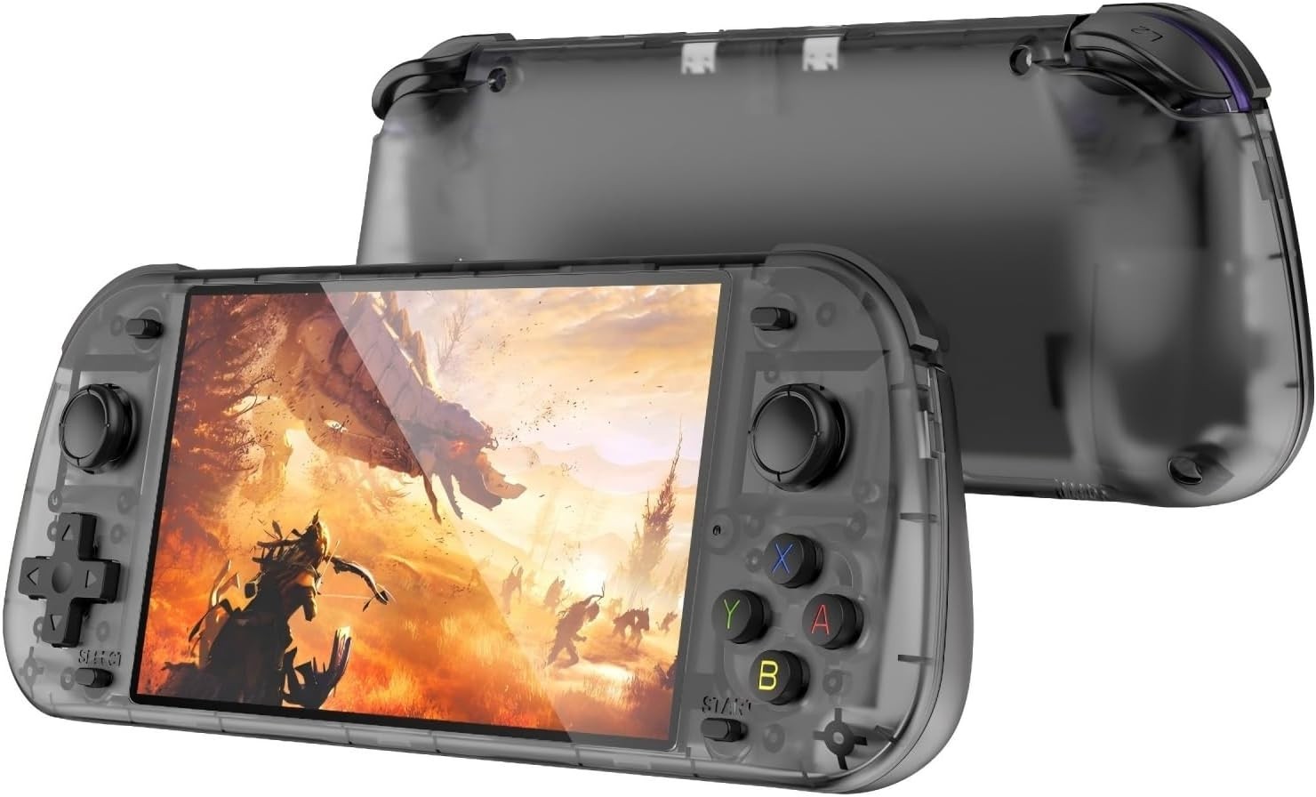 Enjoy 15,000+ Games with R50s Retro Handheld Console: 5.1” IPS, Stylish Design