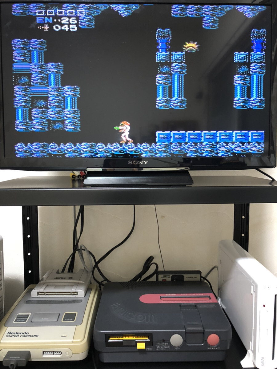 Metroid Nintendo Famicom Disk System 1986 FMC-MET Japanese Version Action