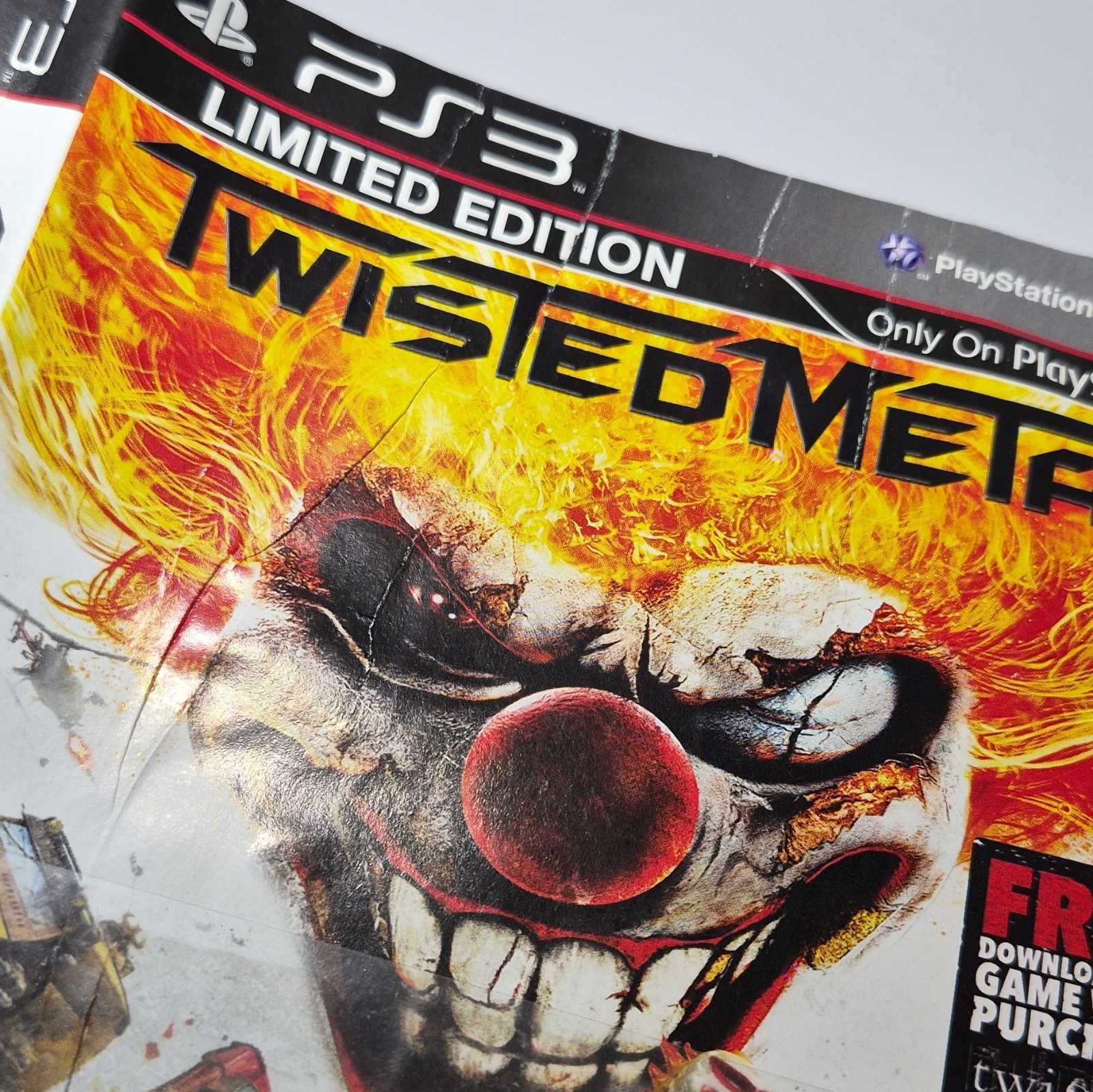 Sony Twisted Metal Limited Edition PS3 2012 Multiplayer Manual M NTSC-U/C