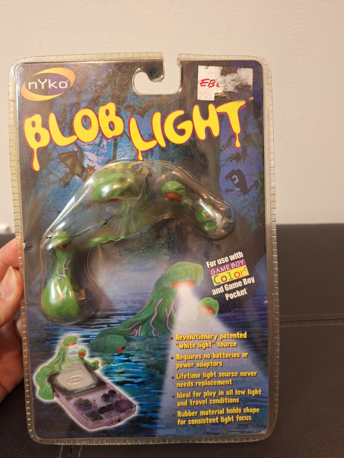 Nyko Blob Light Green Attachment Nintendo Game Boy Color & Game Boy Pocket