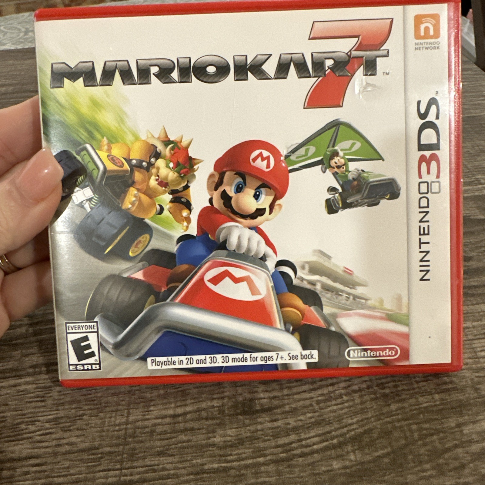 Mario Kart 7 Nintendo 3DS Game In Original Case Tested Works