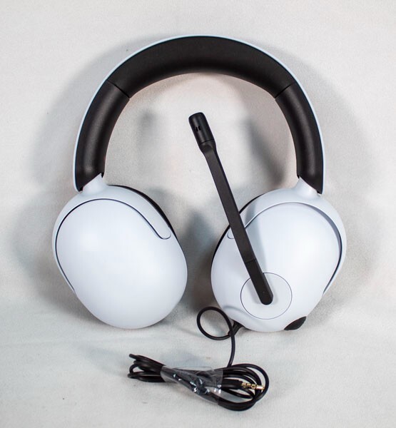 Sony INZONE H3 Wired Gaming Headset – Black And White