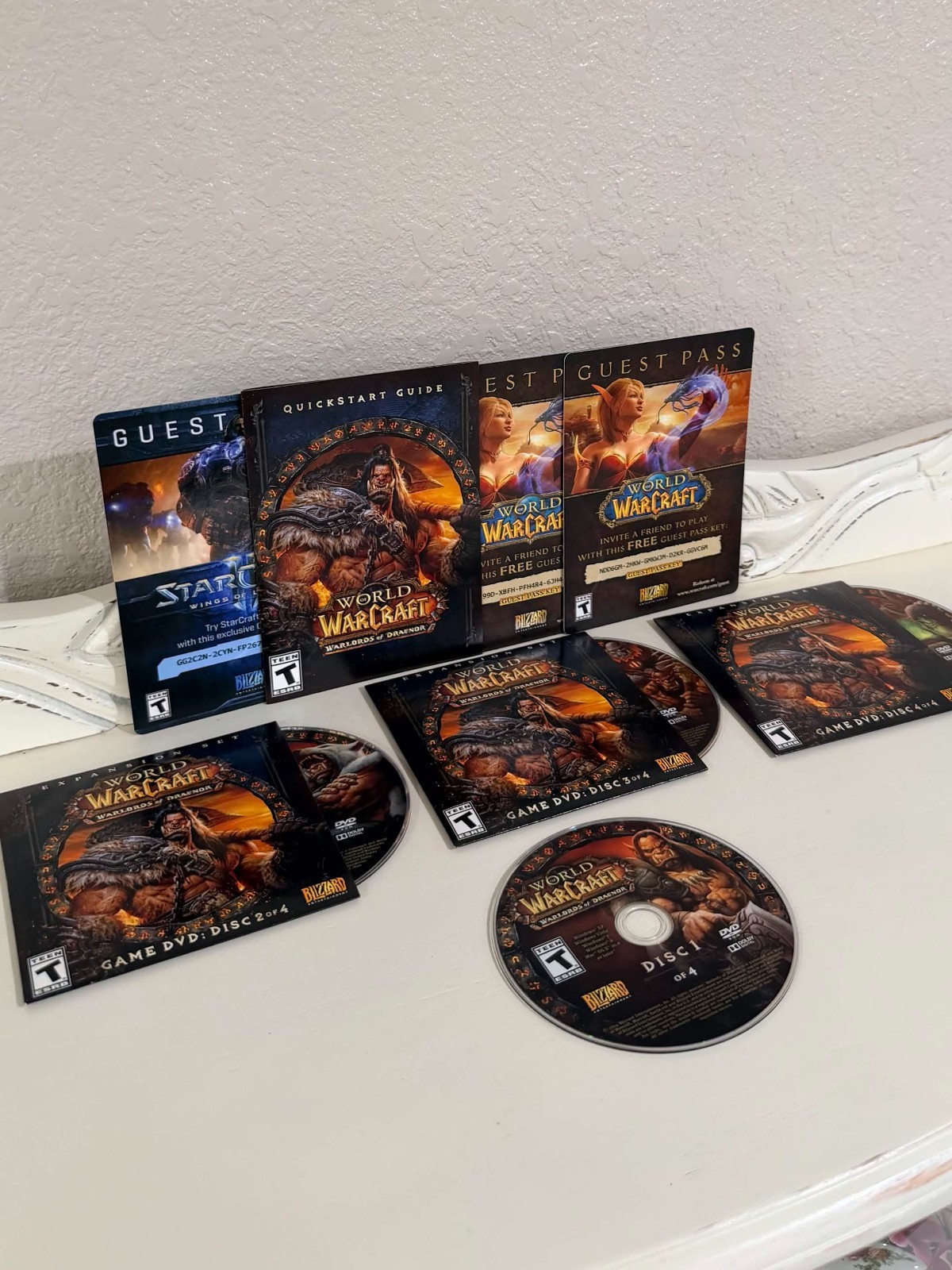 World of Warcraft: Warlords of Draenor (PC) – COMPLETE SMALL BOX – CD ROM