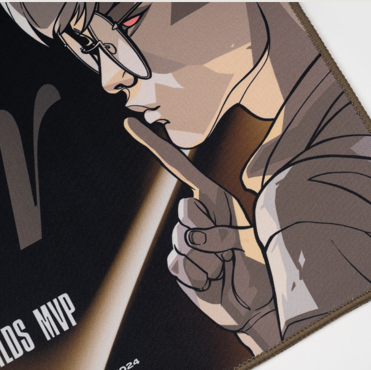 League of Legends FAKER & Ahri MOUSEPAD HALL of Legends Unkillable Demon King