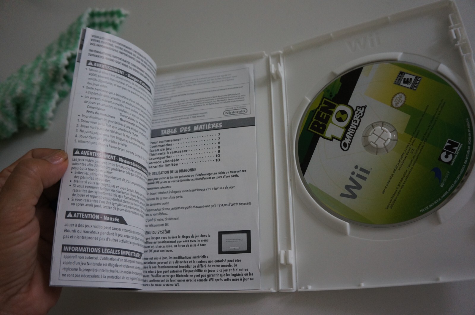 2 Nintendo wii video games Ben 10: Omniverse 2012 & Wipe Out 2010 Tested Working