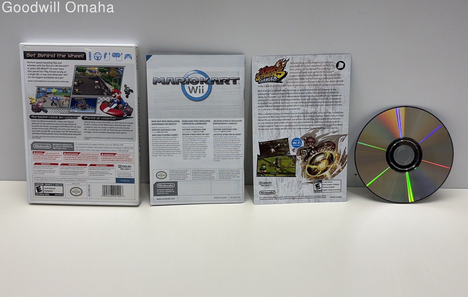 Nintendo Wii – Mario Kart Wii – Boot Tested