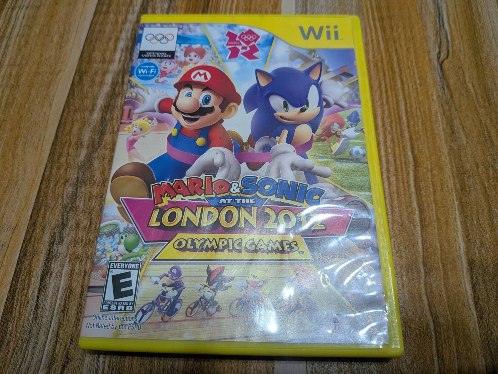 Mario & Sonic At London 2012 Olympic Games -Nintendo Wii – CIB – Tested