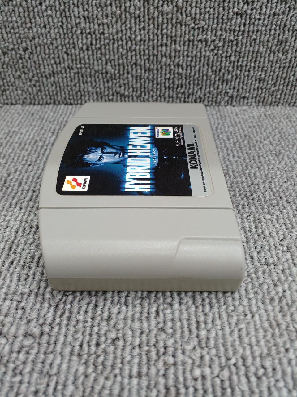 KONAMI Hybrid Heaven N64 Video Game Used, some wear & discoloration