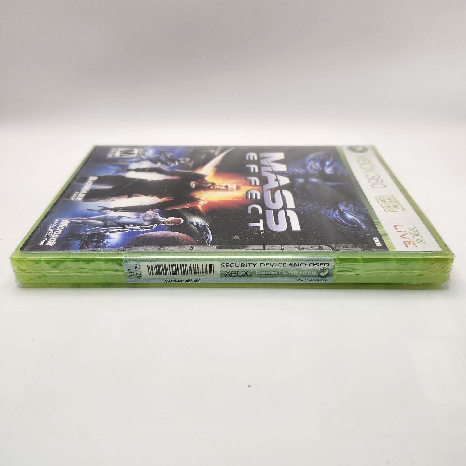 Mass Effect (Microsoft Xbox 360, 2007) Original Release NEW SEALED “Do Not Sell”