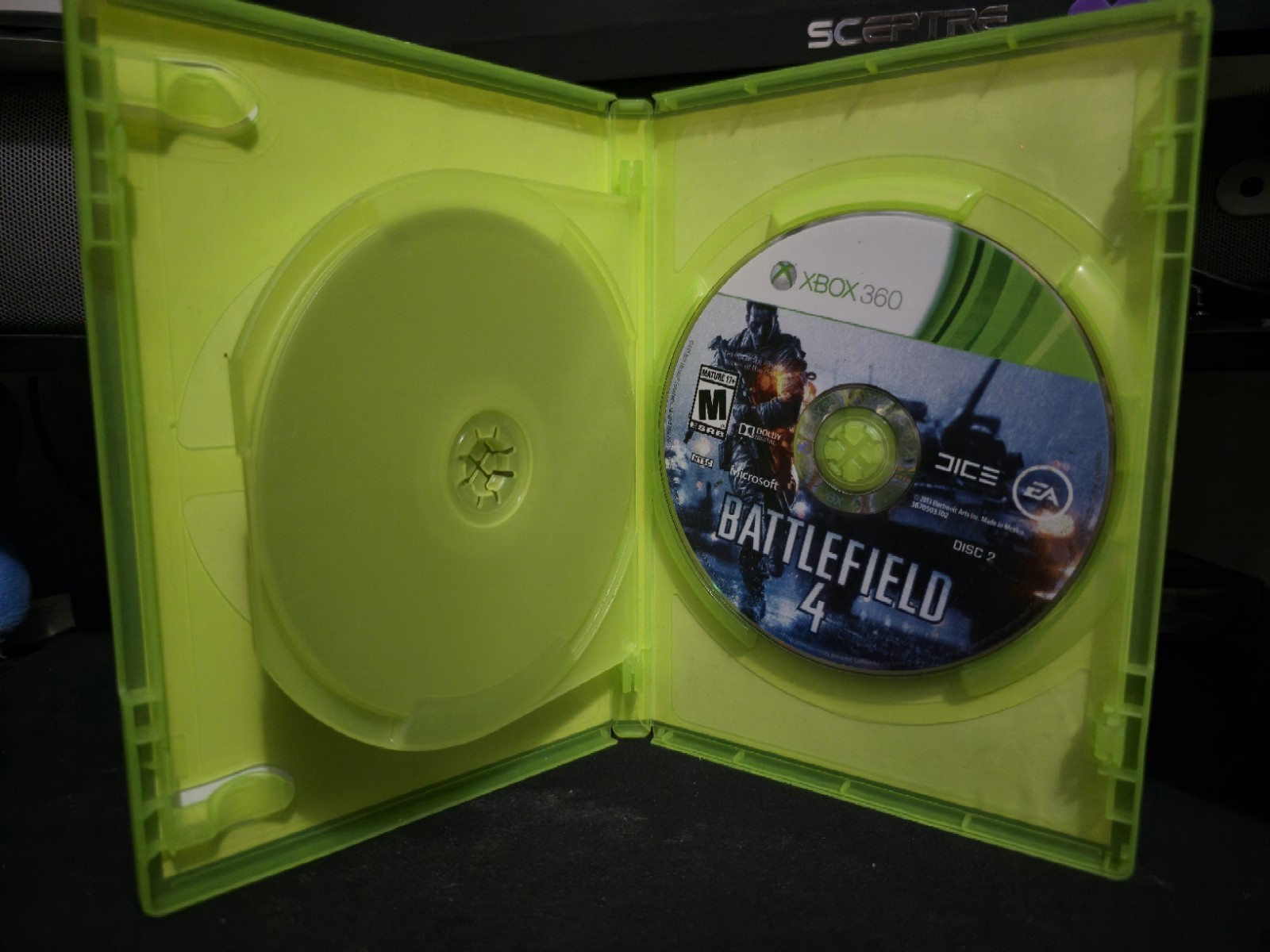 Battlefield 4 Xbox 360 Complete w/ Case & Disc M Shooter NTSC-U/C 2013