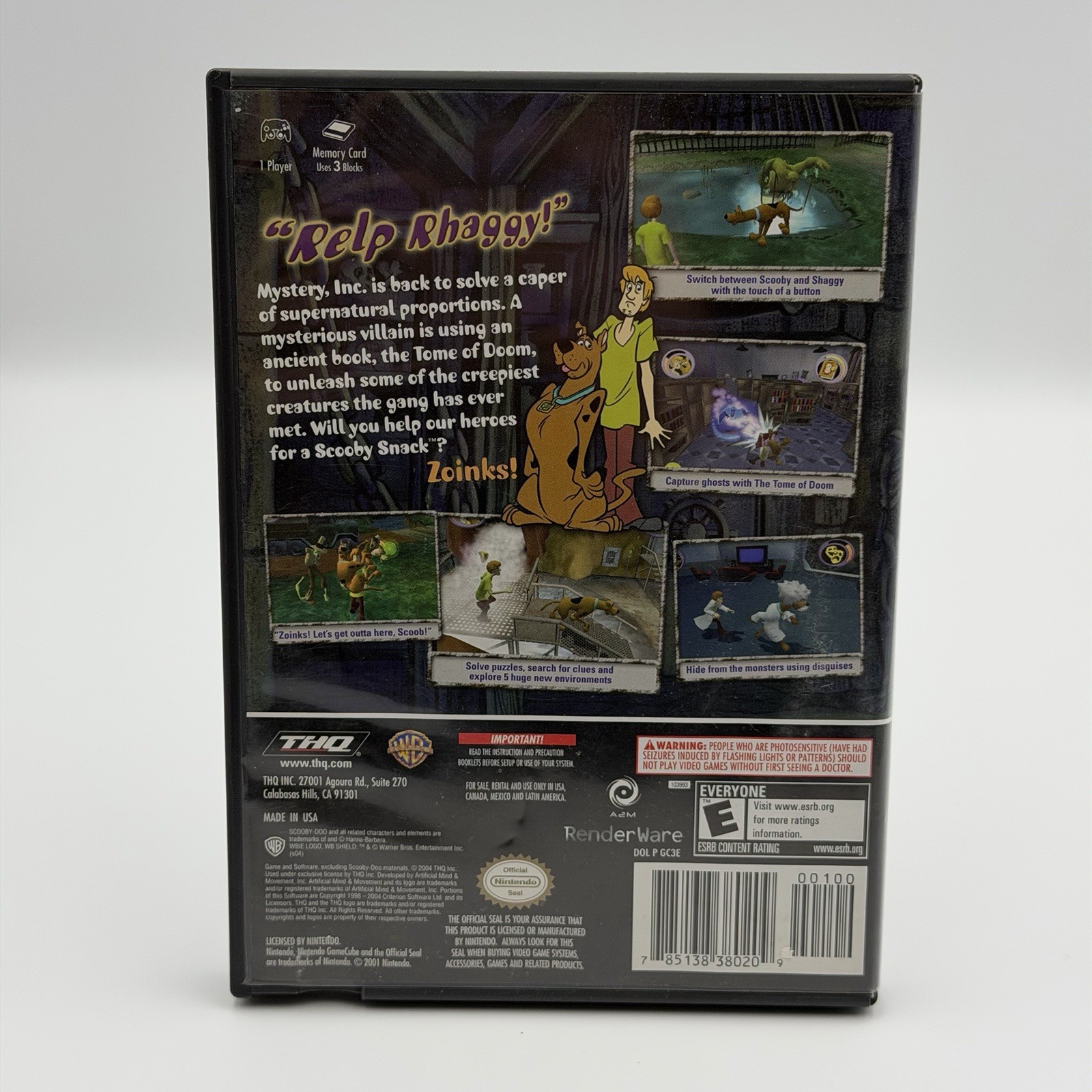 Scooby-Doo Mystery Mayhem & Night of 100 Frights Bundle (Nintendo GameCube)