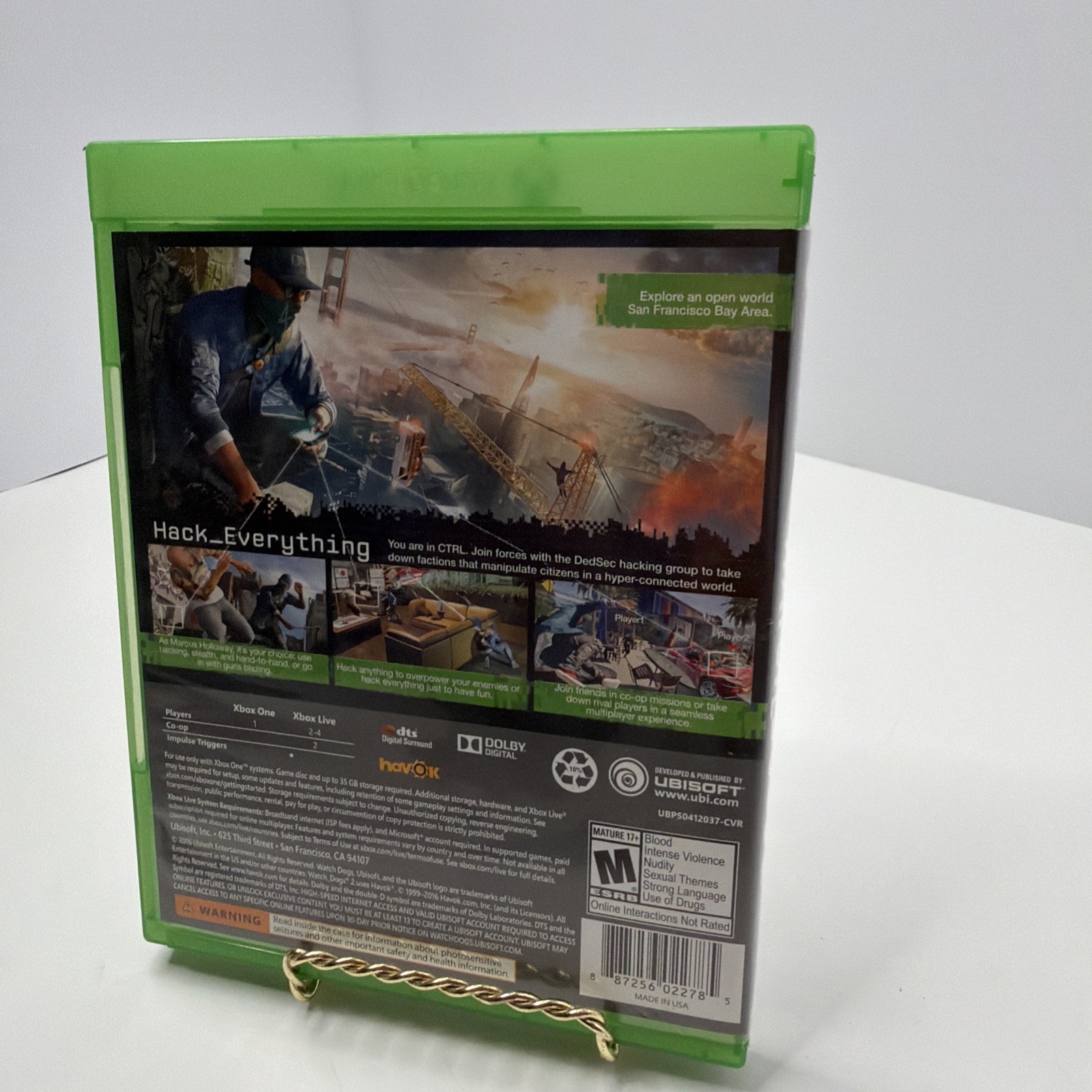 Watch_Dogs 2 For Xbox One Preowned