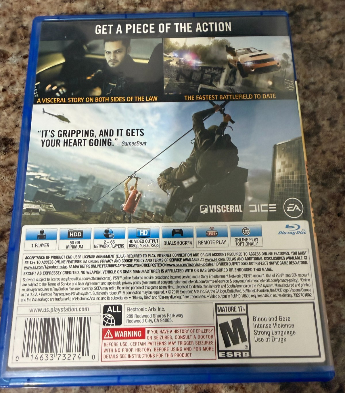 Battlefield Hardline PS4