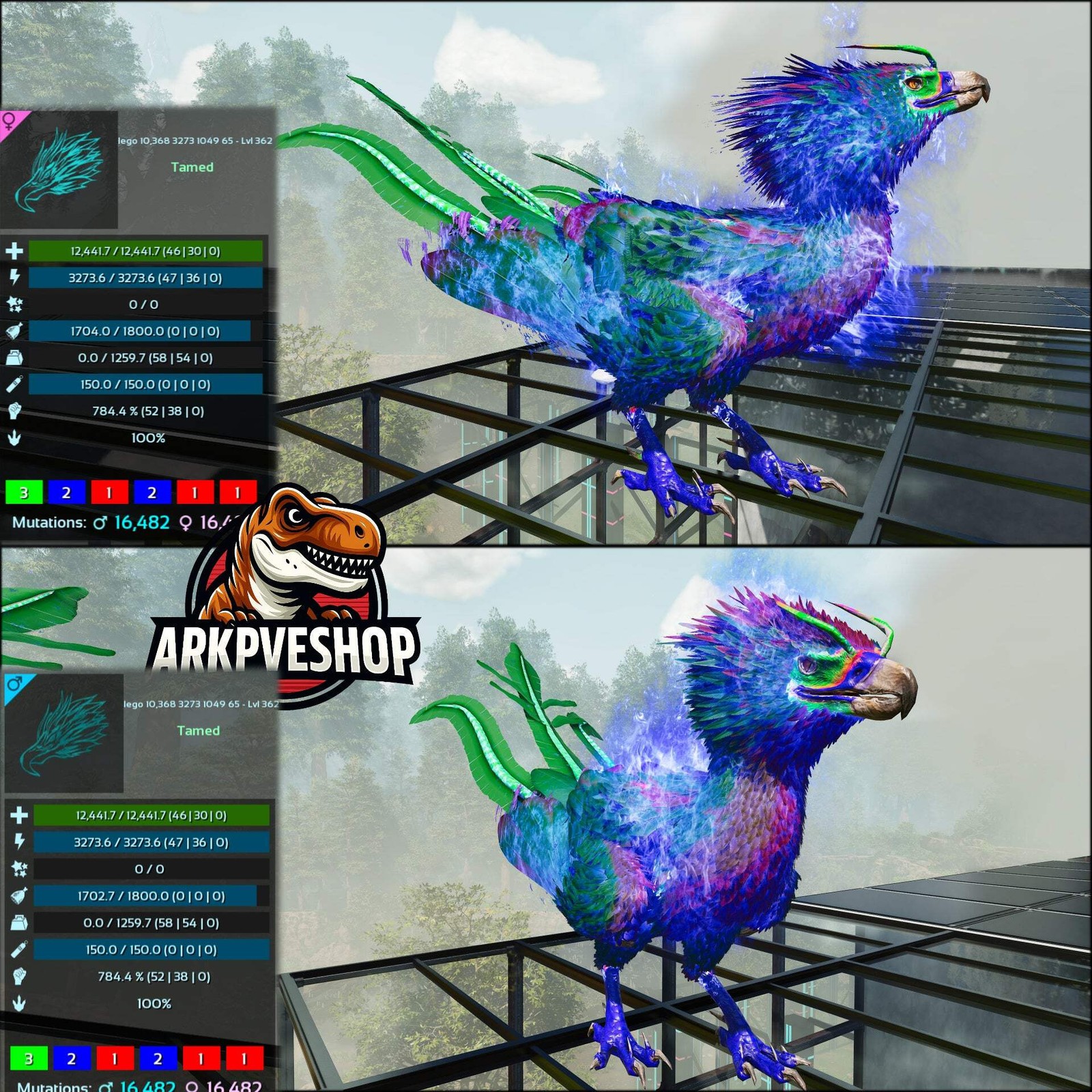 Phoenix Lvl 362 ASA PVE 🦖ARK Survival Ascended