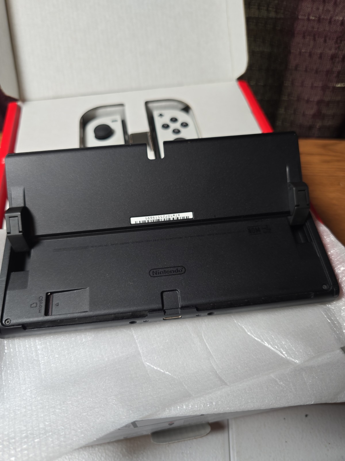 Nintendo Switch OLED Model HEG-001 Handheld Console – 64GB – White