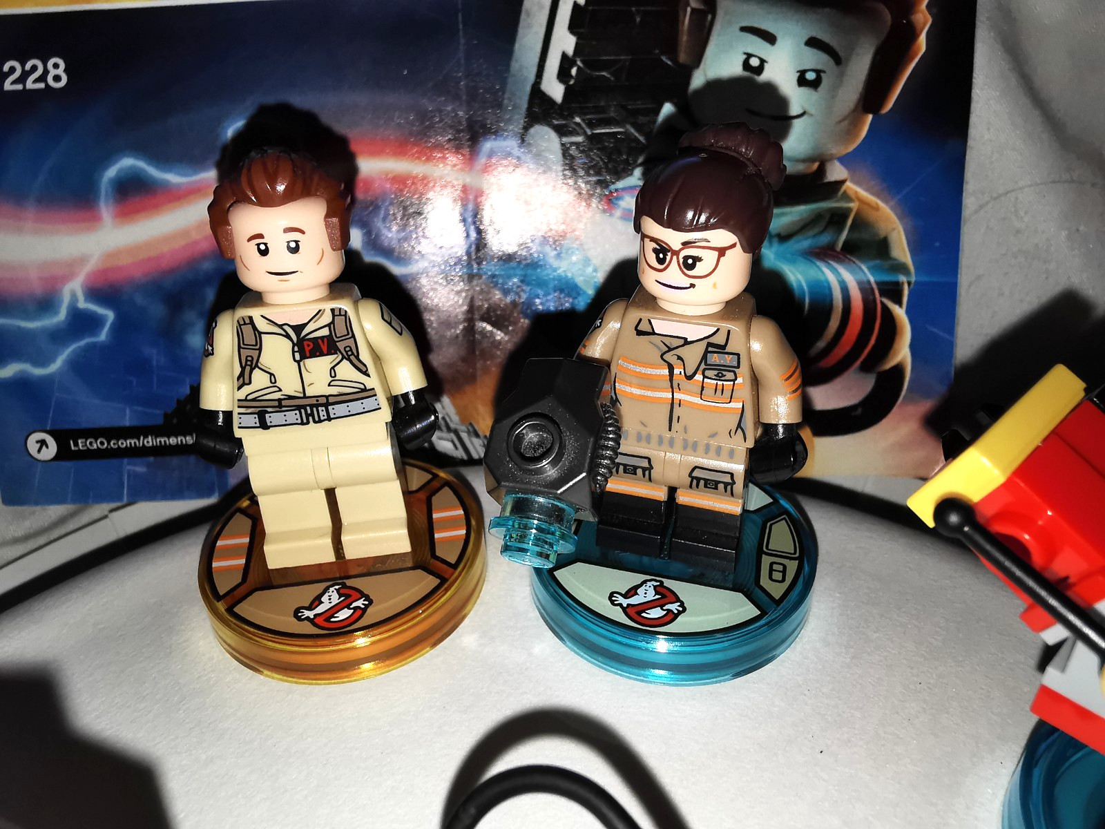 Lego Dimensions Peter Venkman Level Pack Ghostbusters 71228 & 71242