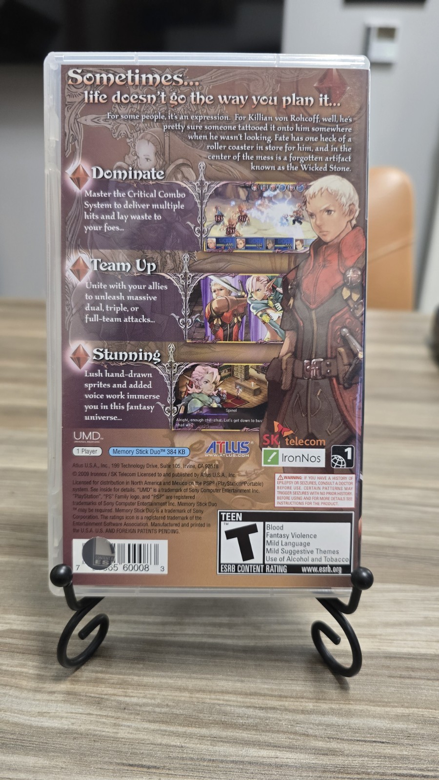 Crimson Gem Saga (Sony PSP, 2009) CIB