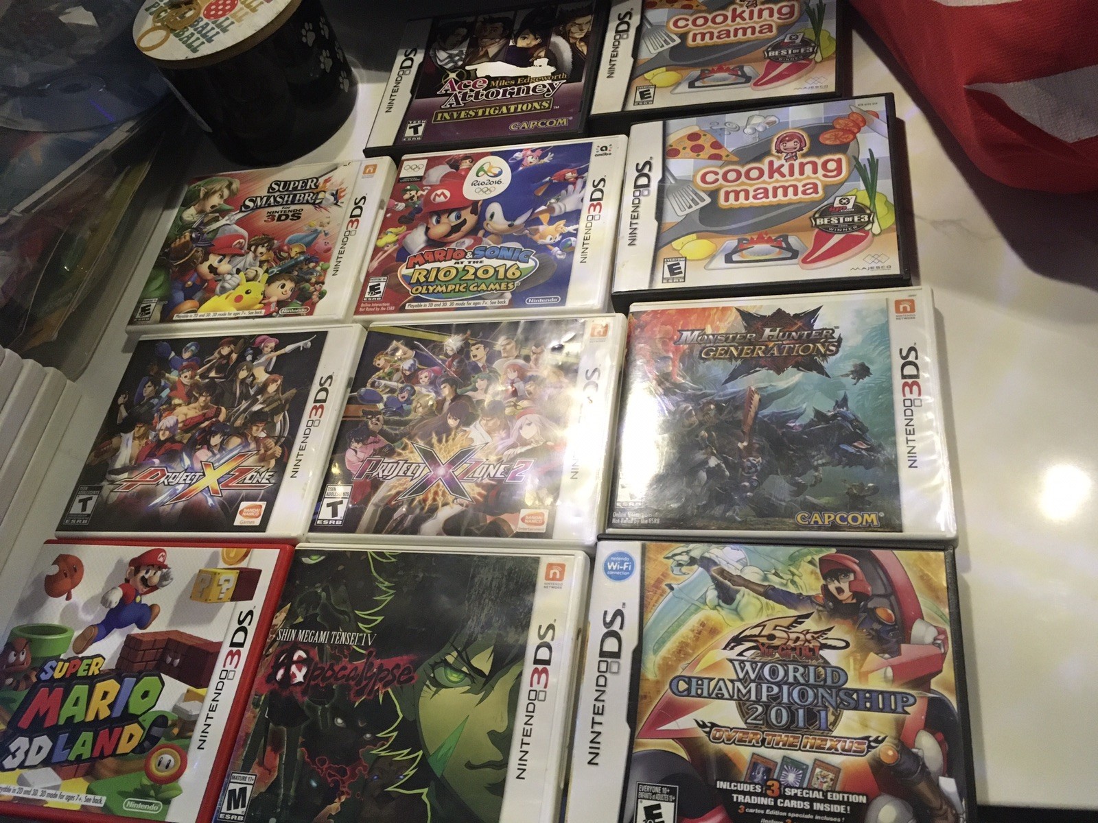 Empty Nintendo Video Game Cases Lot Of 20 DS 3DS Mario Pokemon No Games