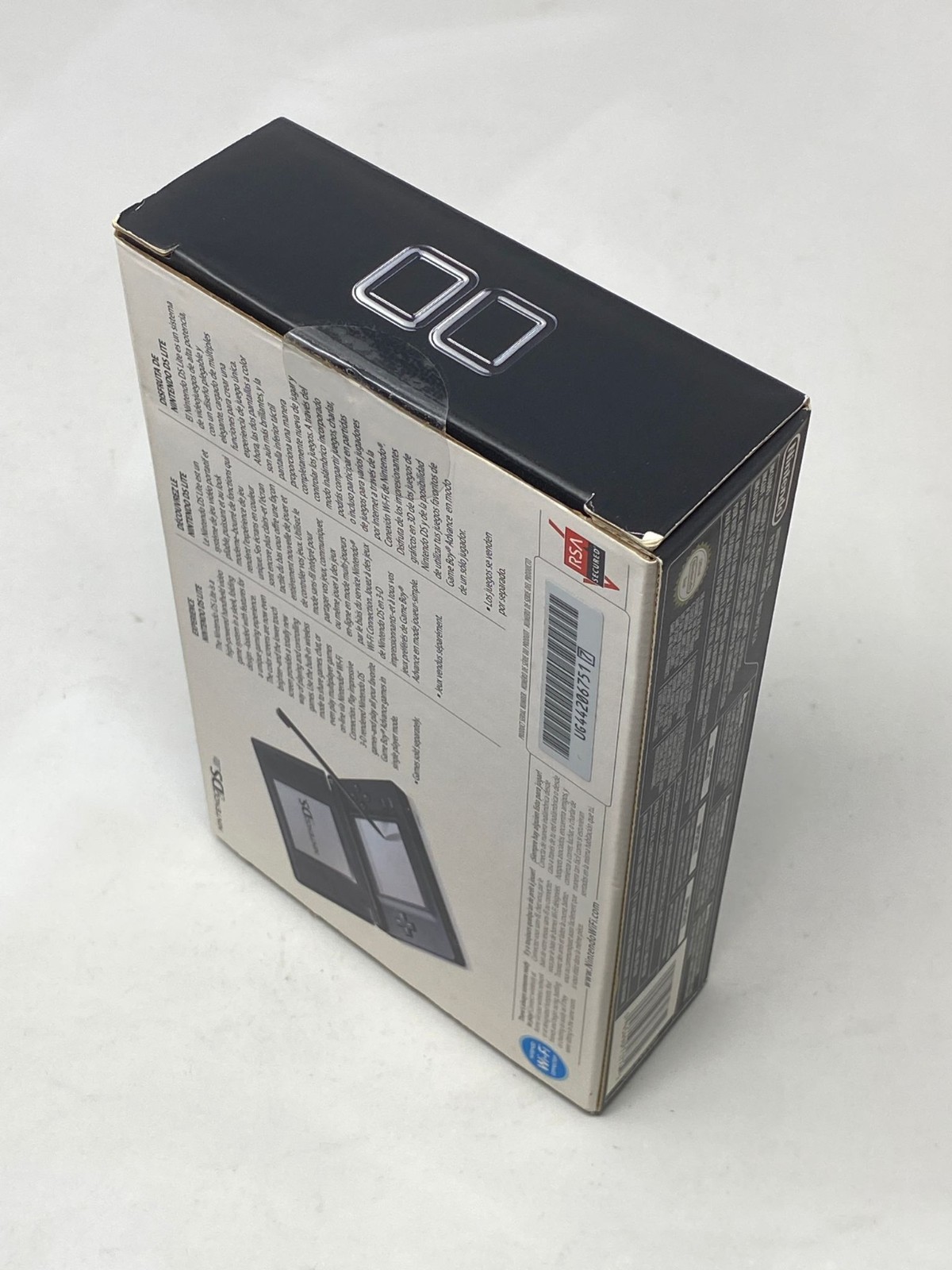 Nintendo DS Lite Black/Onyx Complete CIB – OEM Charger & Stylus Matching Serial