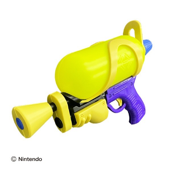 2026 Splash Shooter w/ Ink Tank YELLOW Water Gun Splatoon 3 Nintendo SPT-1301YE