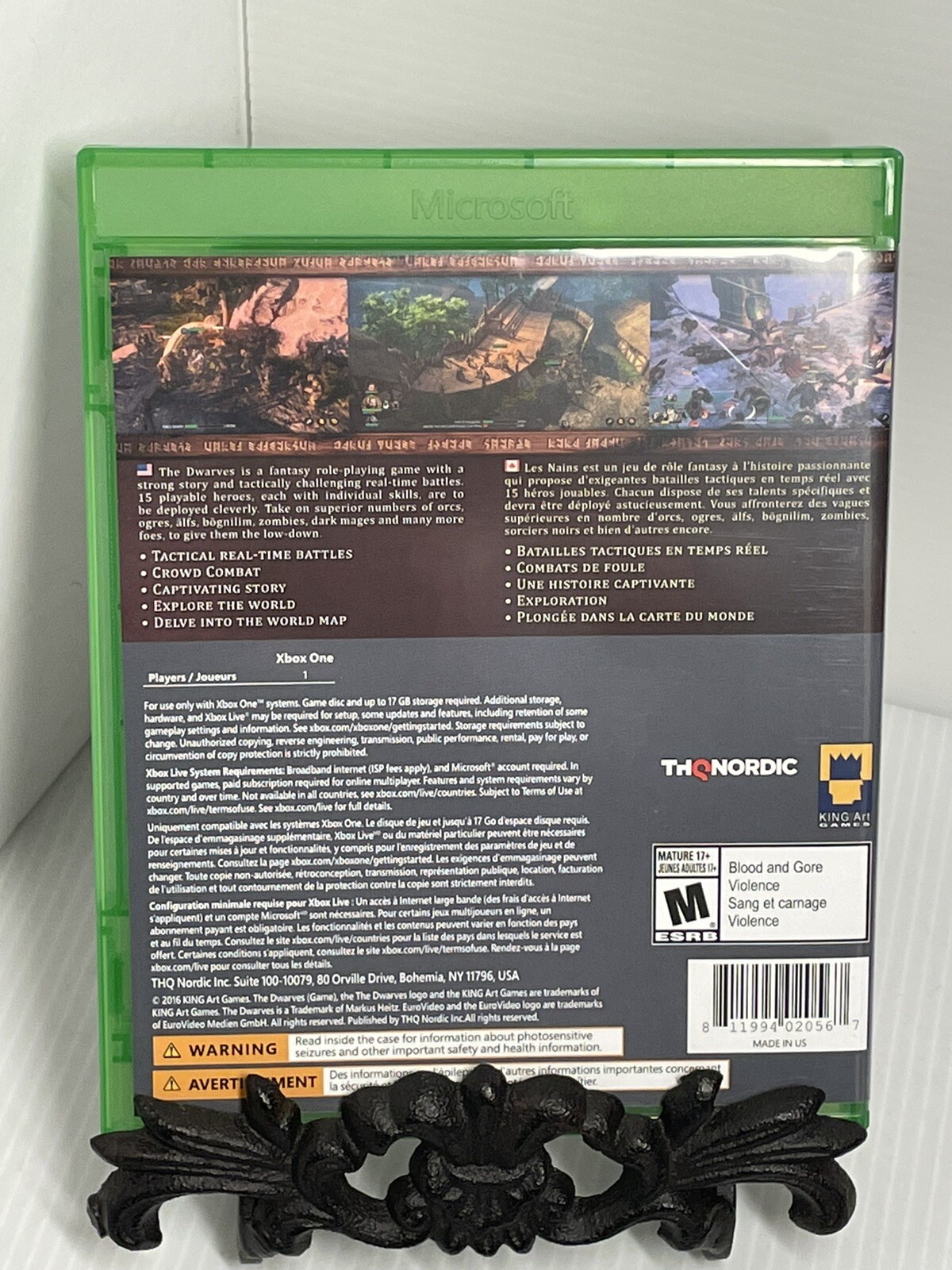 The Dwarves Xbox One, RPG, FANTASY ROLE PLAYING, FINAL BATTLE, ORCS, ZOMBIES