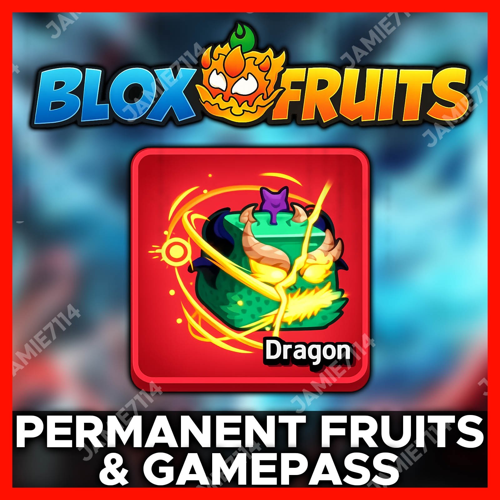 BLOX FRUITS 🐲 ALL PERMANENT FRUITS & GAMEPASS‼️CHEAP & FAST SERVICE ‼️