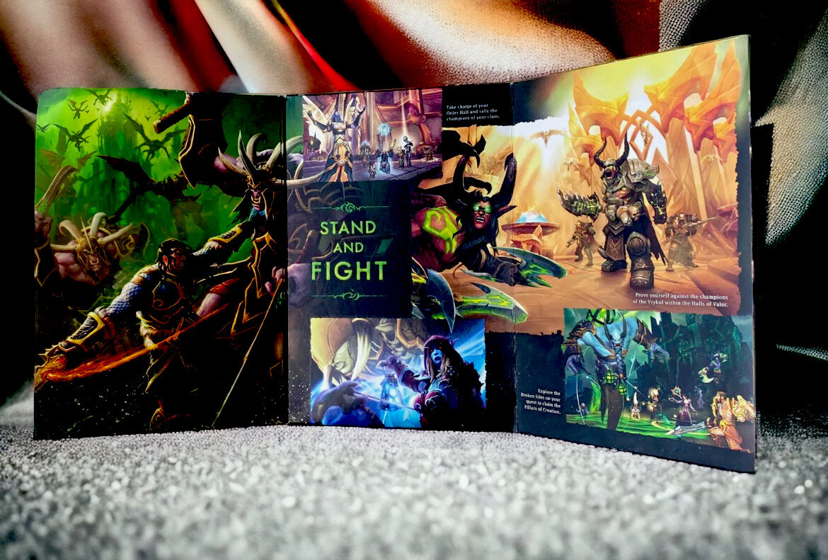 World of Warcraft Legion Expansion Set PC Windows/Mac Ten WOW Brand New