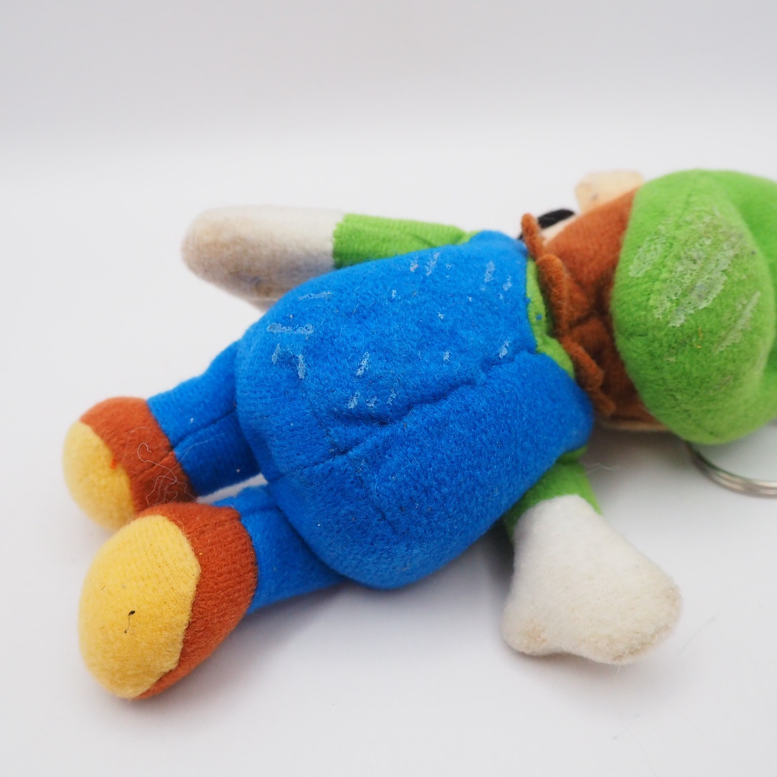 JK56 JUNK Super Mario Bros Luigi Nintendo BD&A mascot beanie Plush 5″ Toy Doll