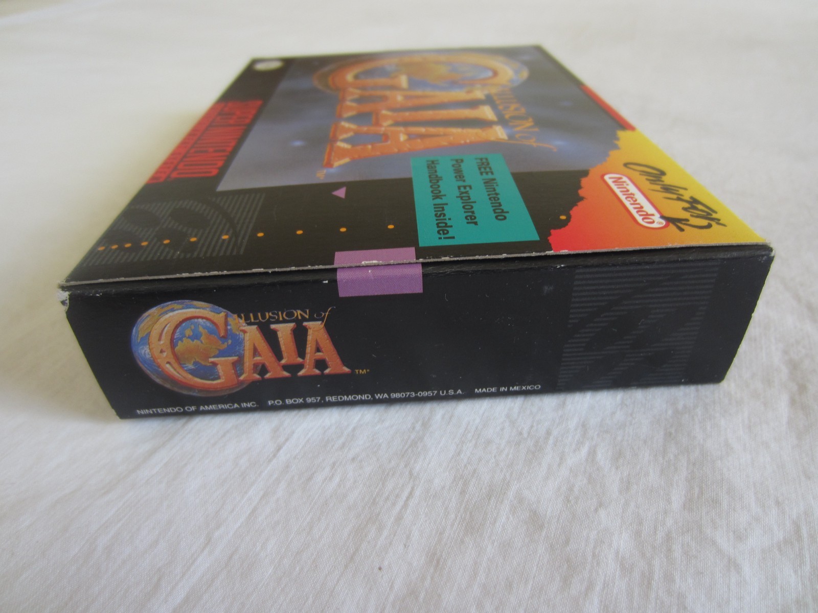 Illusion of Gaia (SNES) Super Nintendo CIB Complete + Map 1994 Mexico RARE