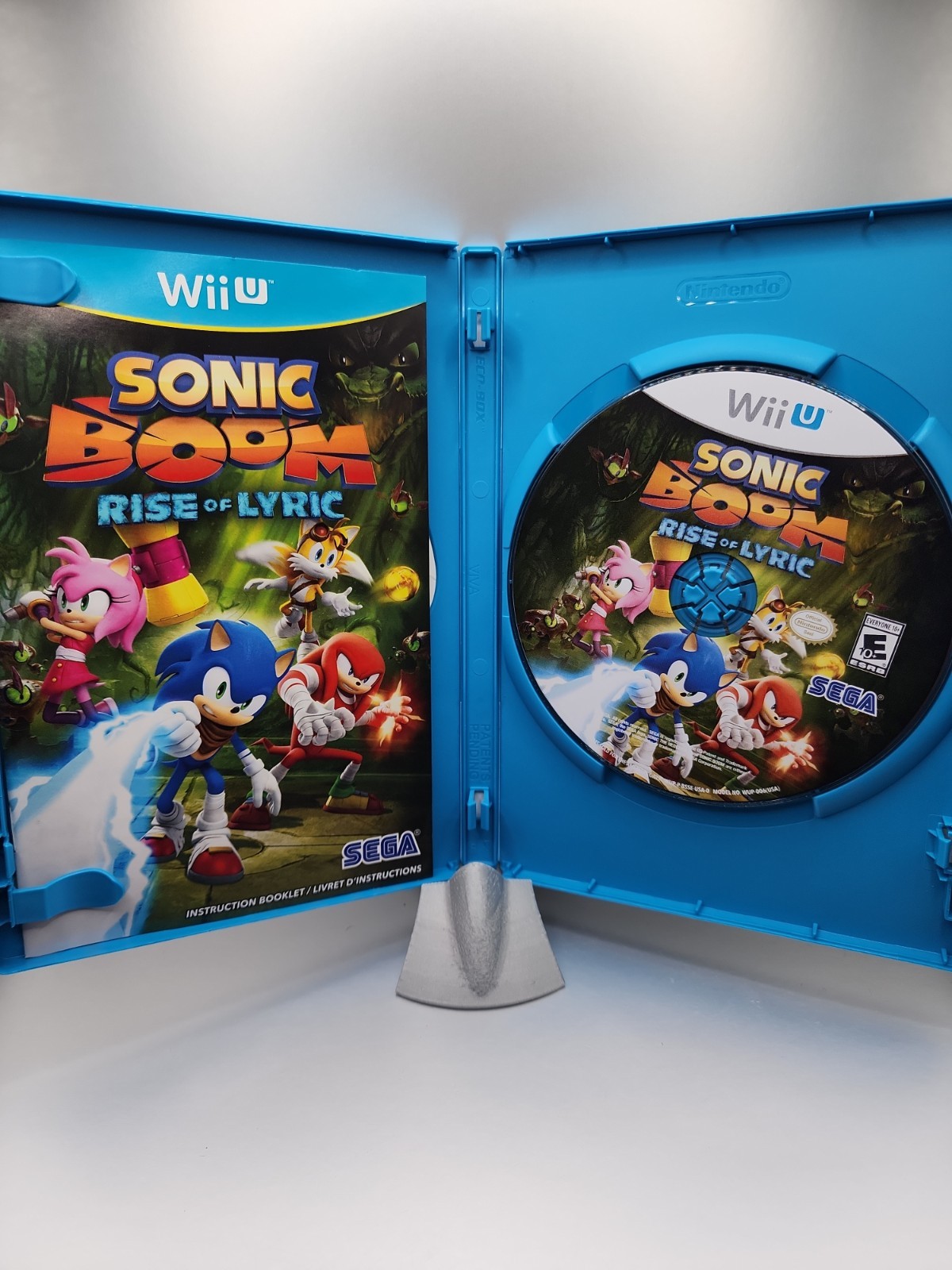 Sonic Boom: Rise of Lyric – Nintendo Wii U CIB Very Good – Tested Working