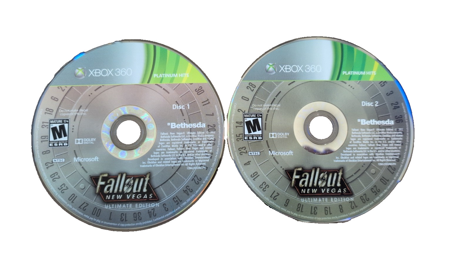 Fallout: New Vegas – Ultimate Edition (Xbox 360) Plat Hits – Discs Only