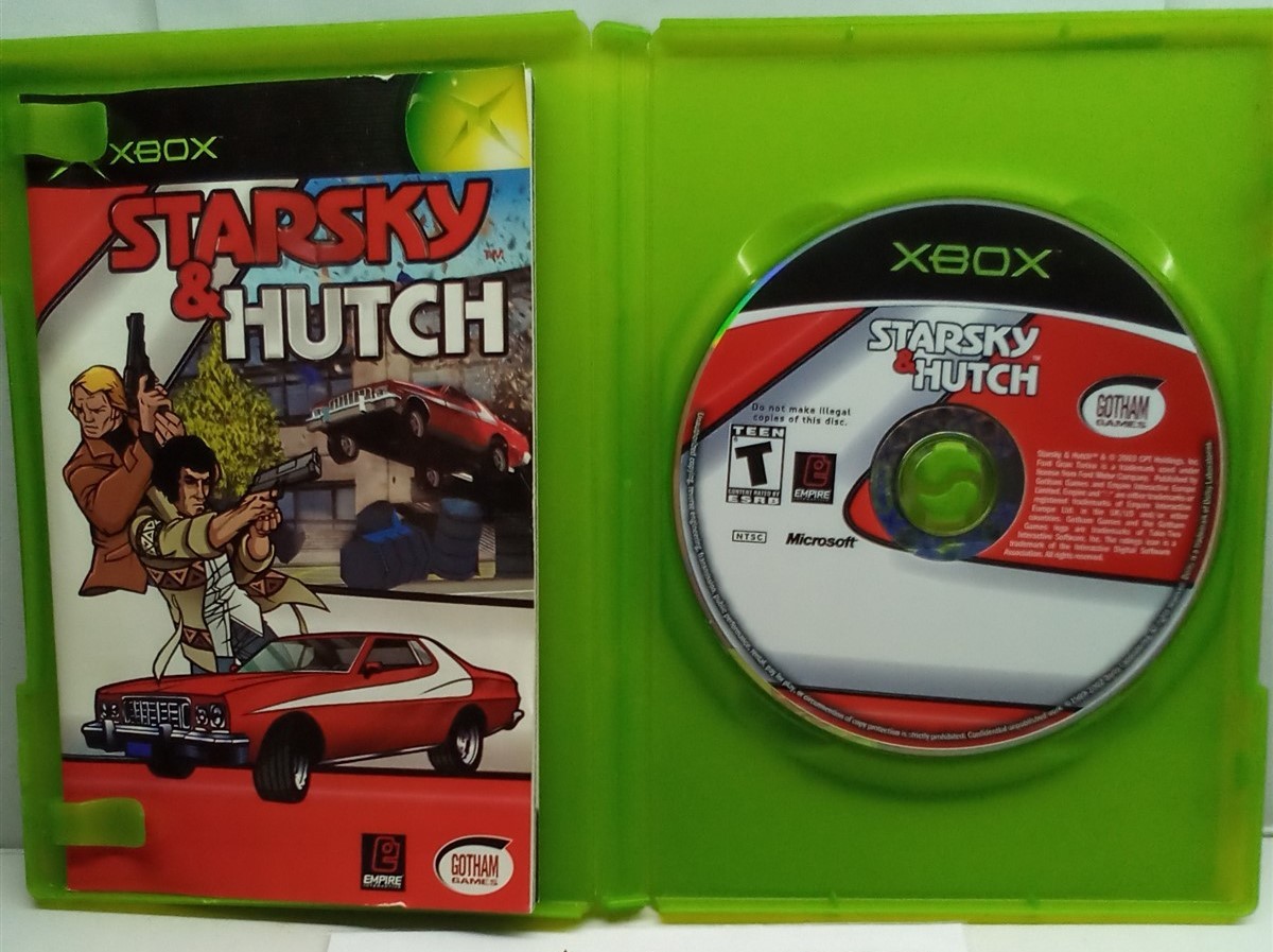 Starsky & Hutch (Microsoft Xbox, 2003) Complete Tested Working – Free Ship
