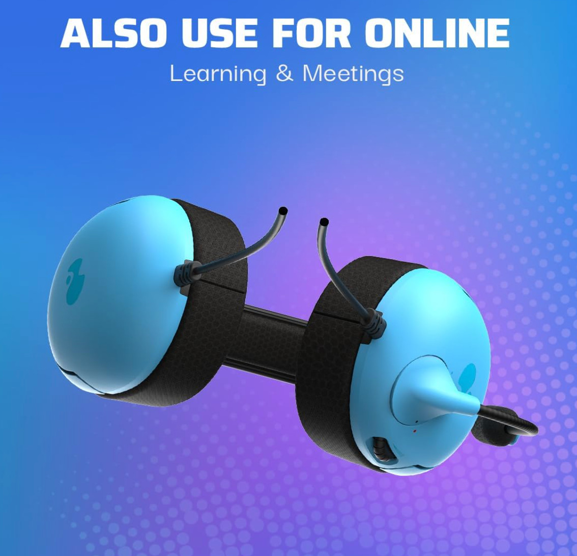 PDP AIRLITE – Wired Gaming Headset – Sony PS5/PS4/PS3/PC – Noise-canceling -Blue