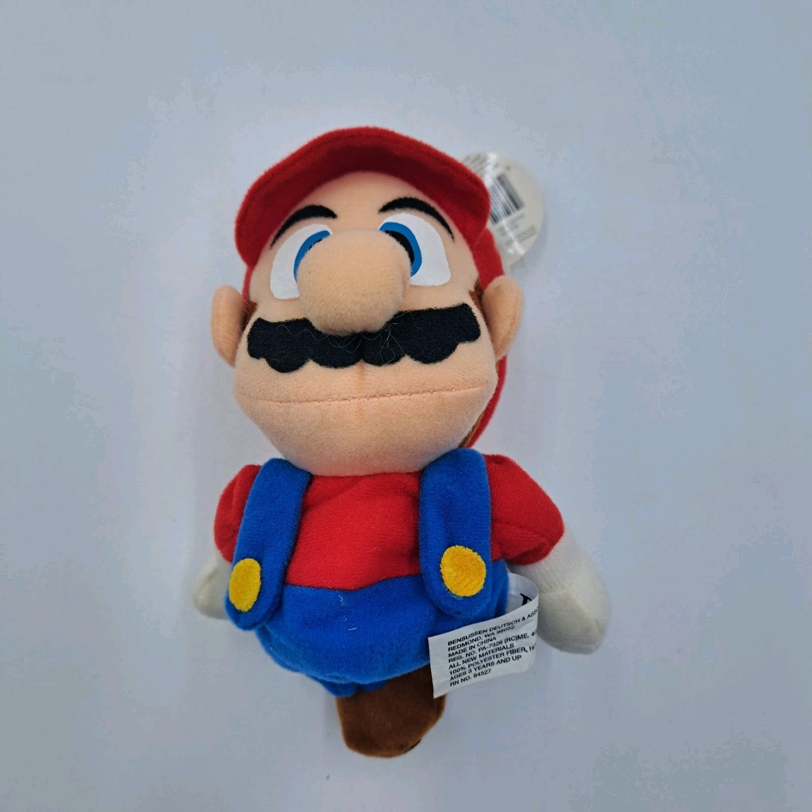 Vintage Plush Nintendo N64 BeanBag Figures Set of 4 Mario Yoshi Bowser NEW BD&A