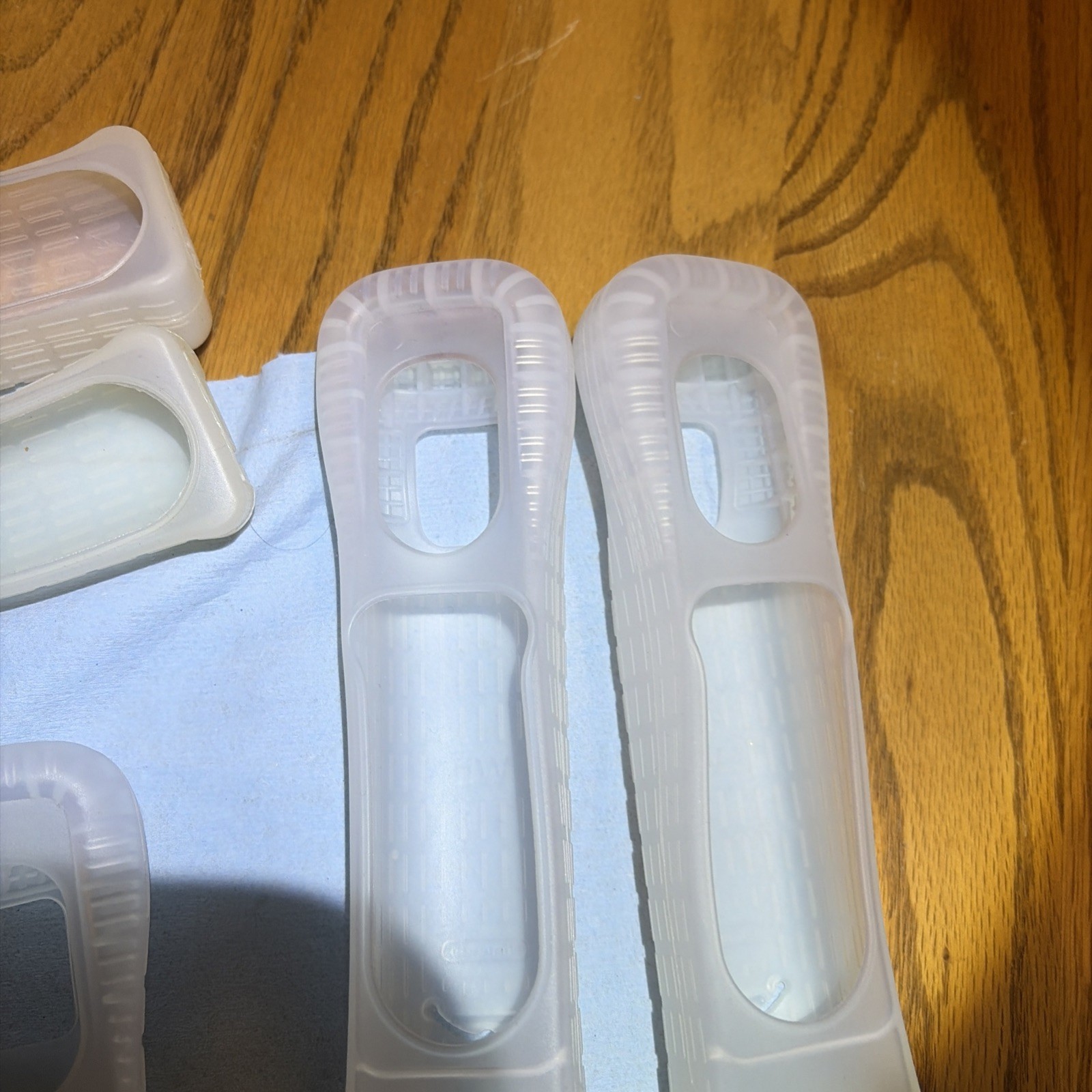 6 Official Nintendo Wii OEM Remote Rubber Silicone Gel Cover Sleeves Lot