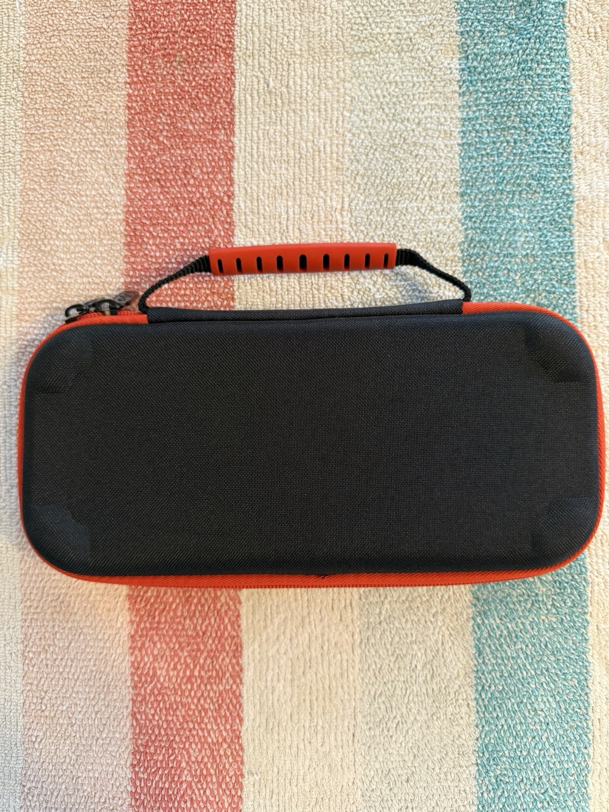 Official Nintendo Switch Console Carrying Case (Black/Red) Open Box Unused