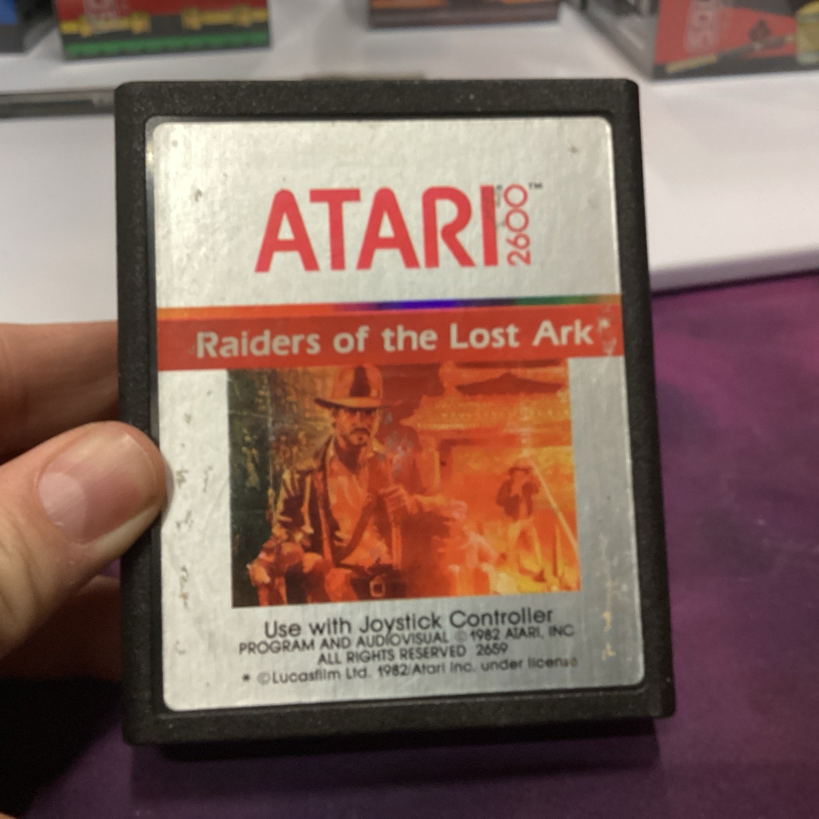 Raiders of the Lost Ark (Atari 2600, 1982) Untested