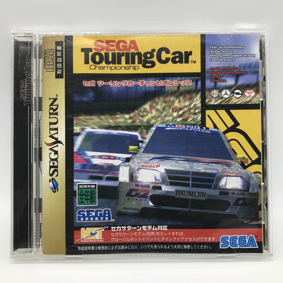 Sega Saturn Software Sega Touring Car Championship SS Game from Japan Used 128h