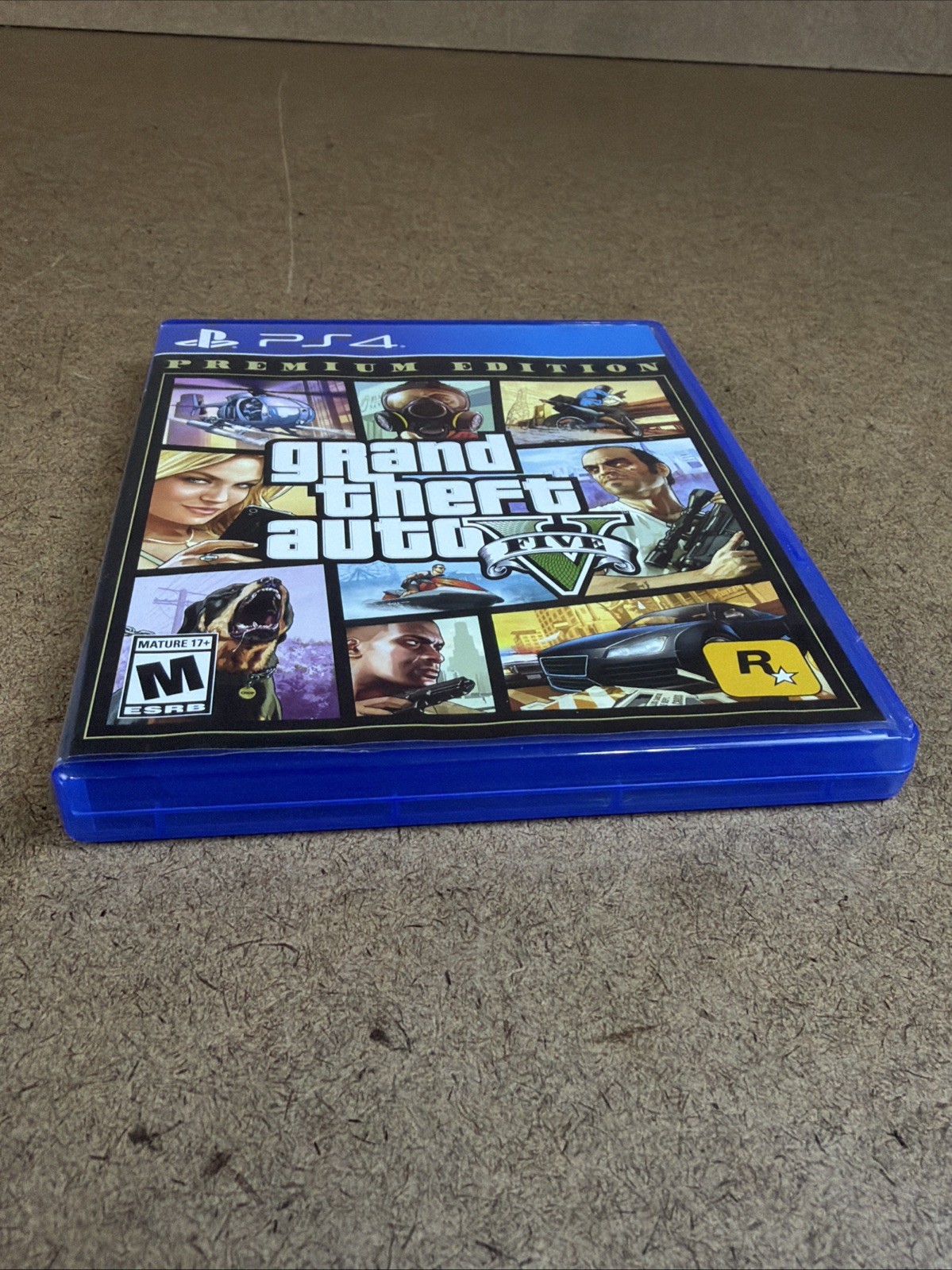 Grand Theft Auto V 5 – Premium Edition – PS4 – Complete w/ Map USED Tested CIB!
