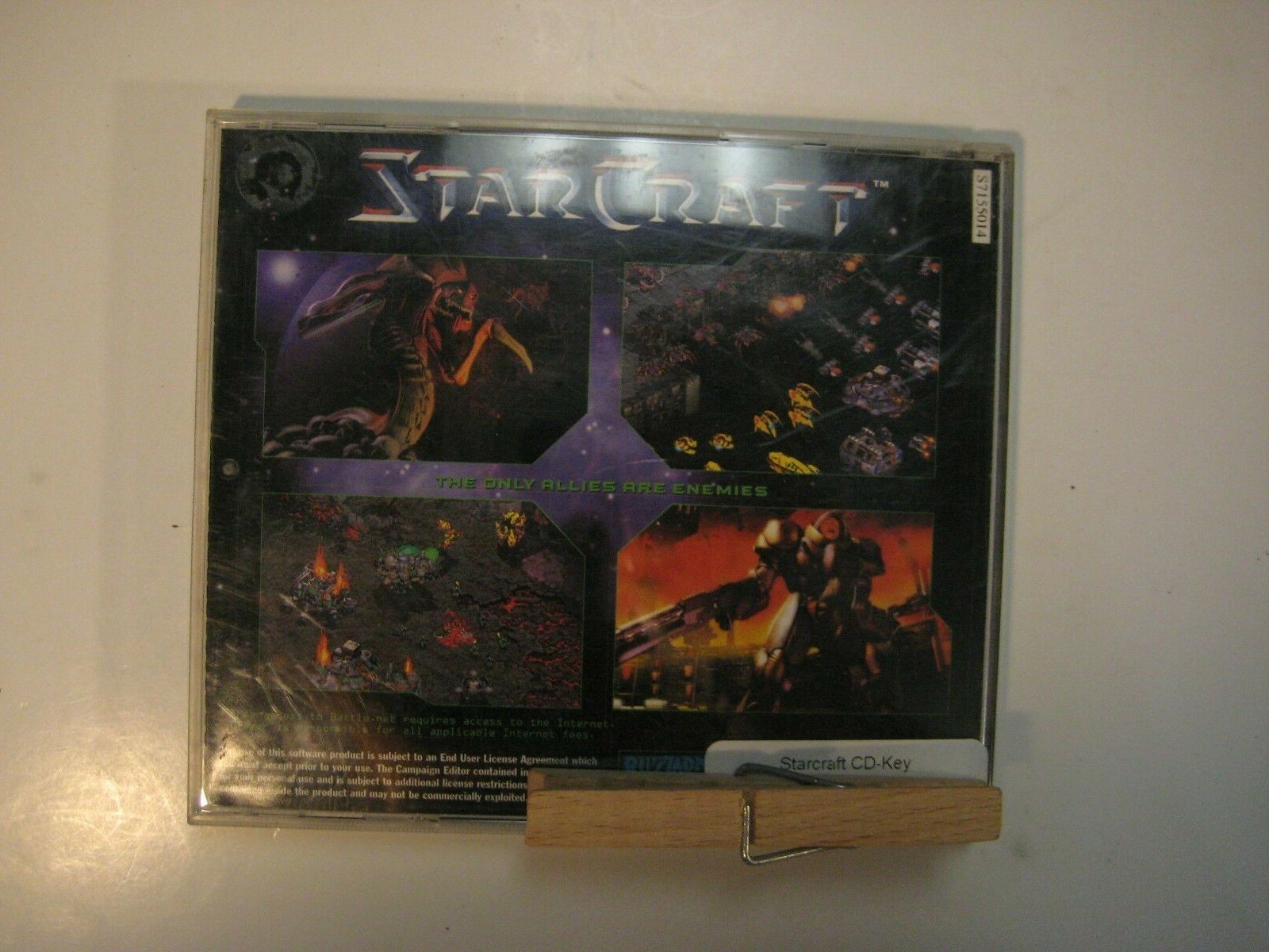 Starcraft PC CDROM 1998 Windows RTS Game US Version