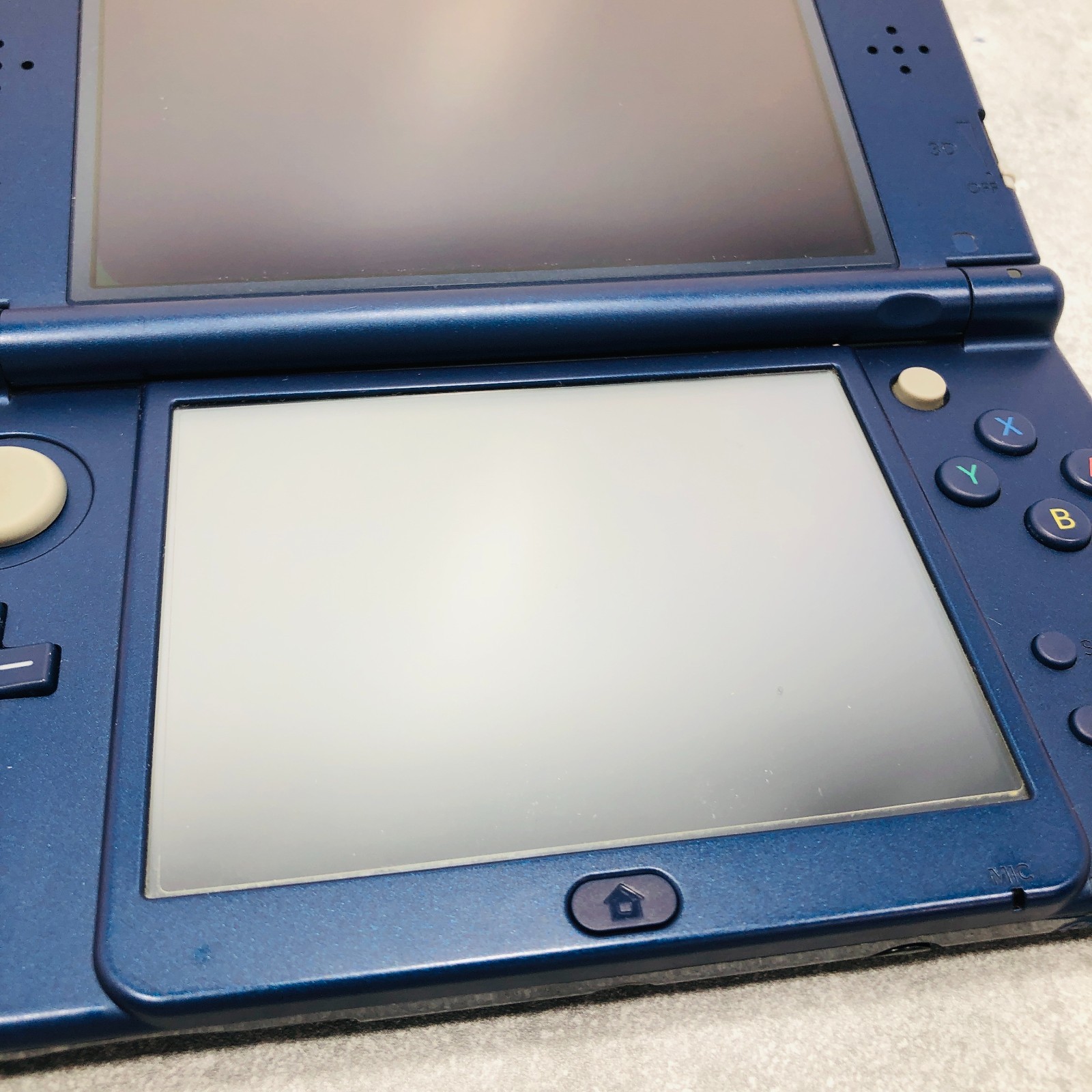 [Top IPS / EX+1] New Nintendo 3DS LL XL Metallic Blue console Japan NTSC-J 06-85