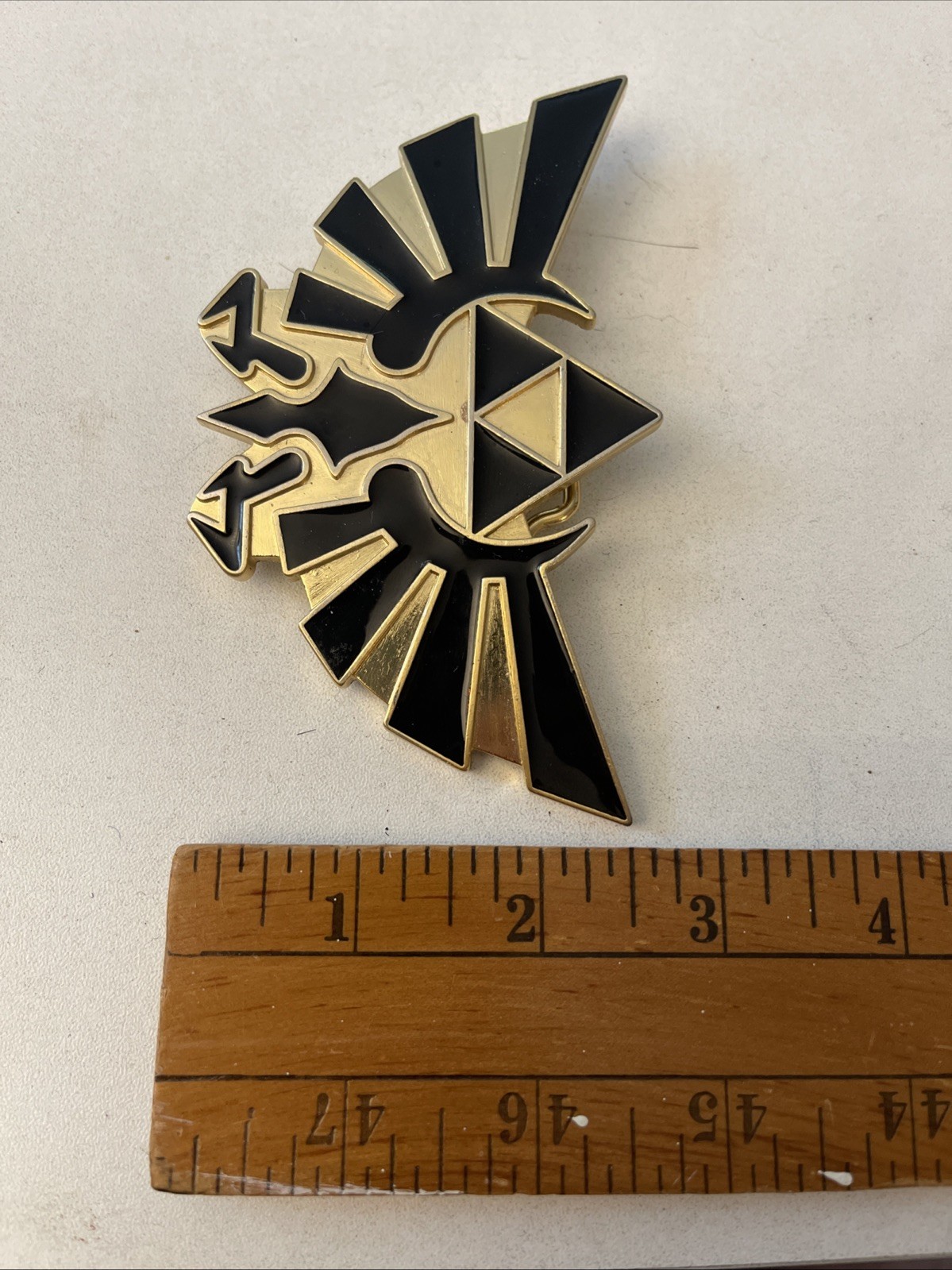 Vintage Nintendo The Legend Of Zelda Triforce Belt Buckle 2007