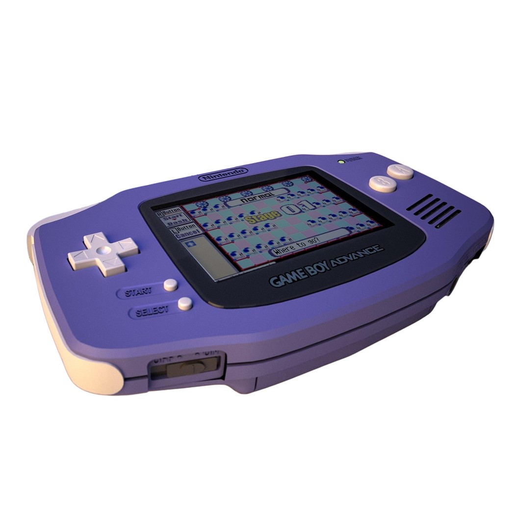 Nintendo Game Boy Advance Console System Cleaned Tested New Indigo CaseReneweds