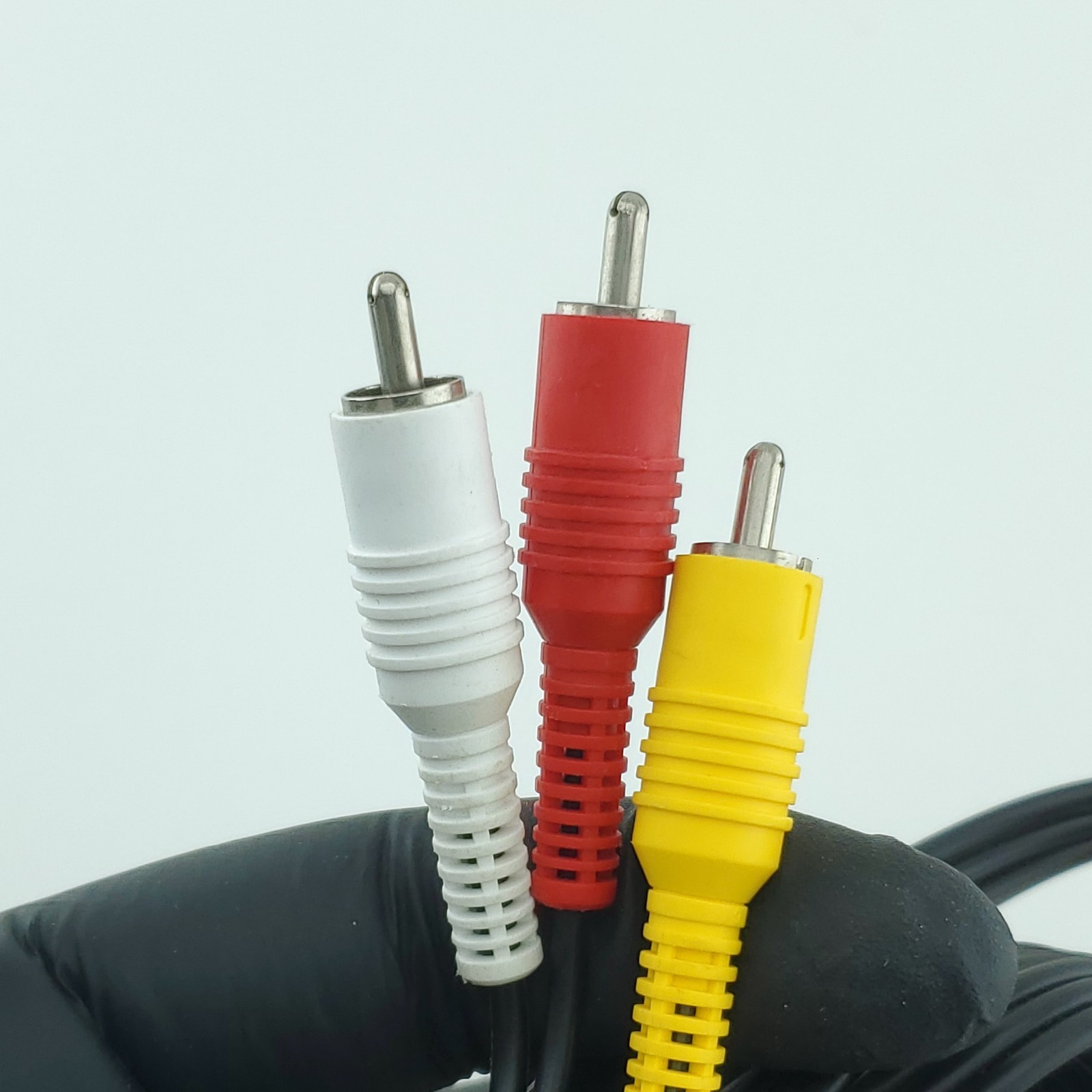 Lot of 3 OEM Nintendo AV Cable SHVC-008 for N64 GameCube SNES Composite RCA Cord