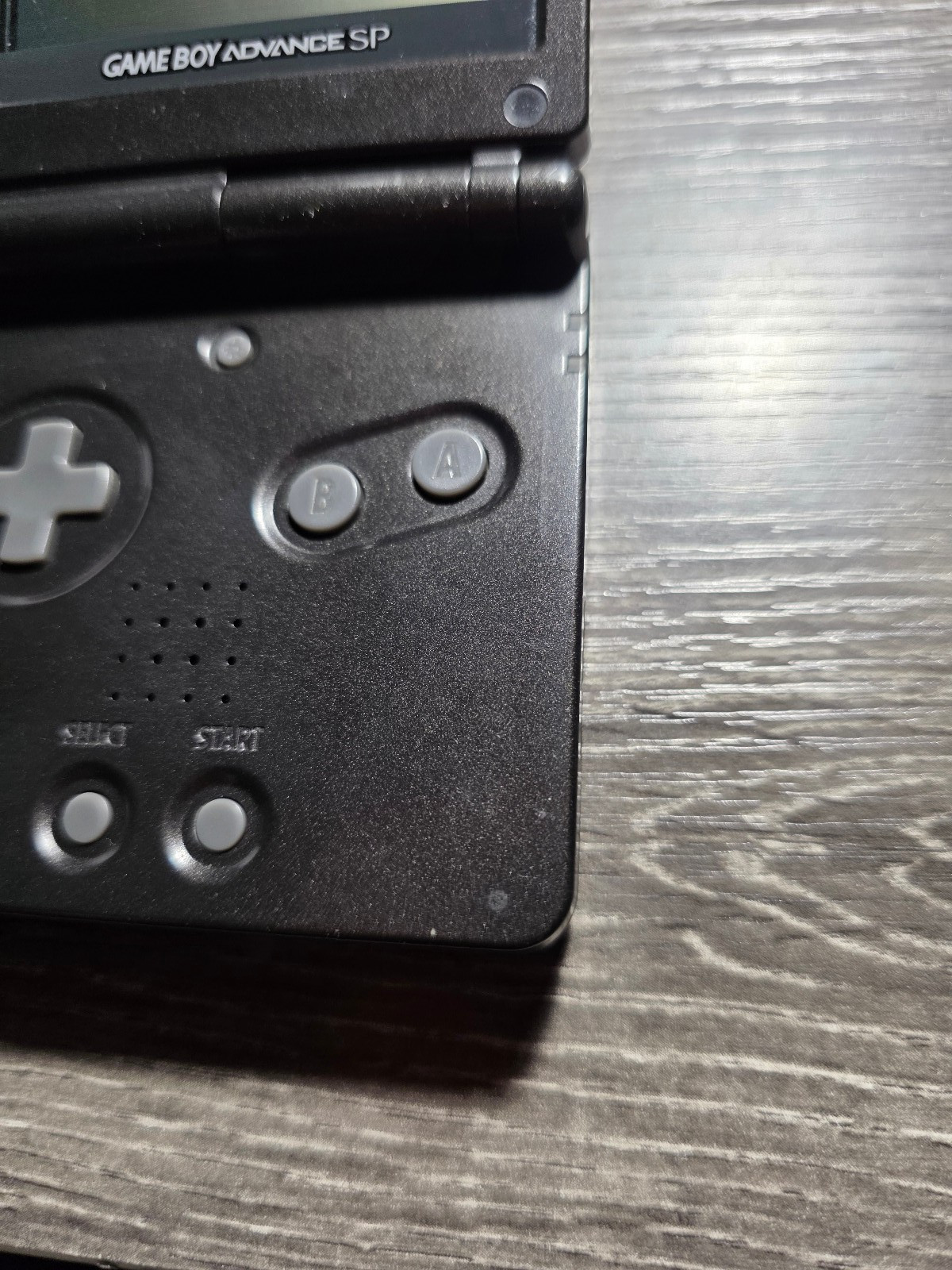 Nintendo Gameboy Advance GBA SP System Console Onyx Black AGS-001 W/ Charger