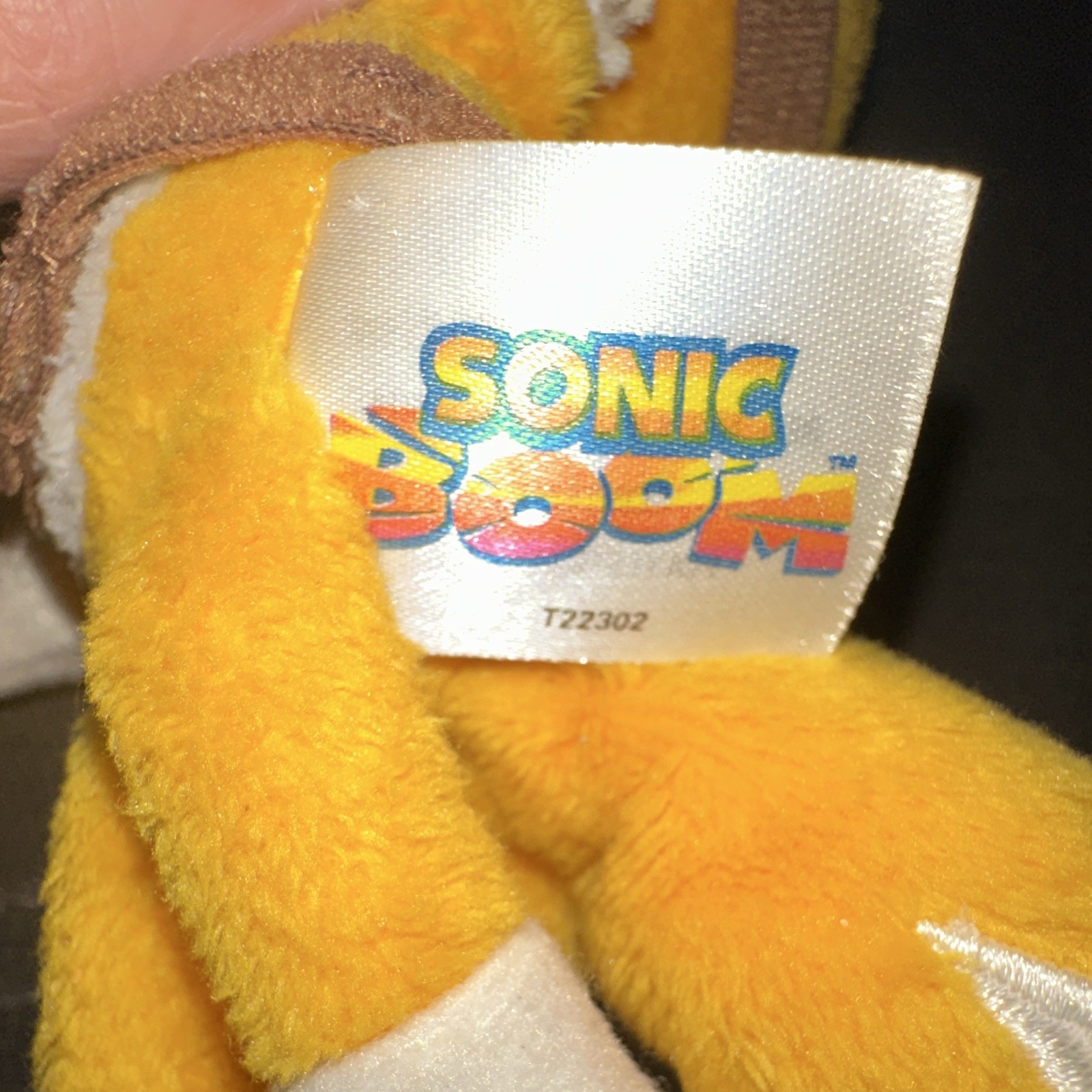 TOMY Sonic Boom Sonic & Tails Plush Dolls Lot of 2 2014 T22301 T22302