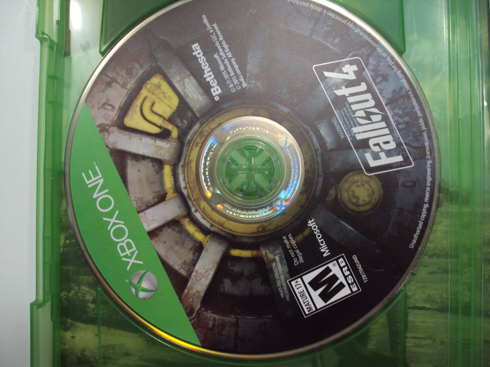 Fallout 4- XBOX One, (Game, inserts, poster) Used, Tested, Free S/H
