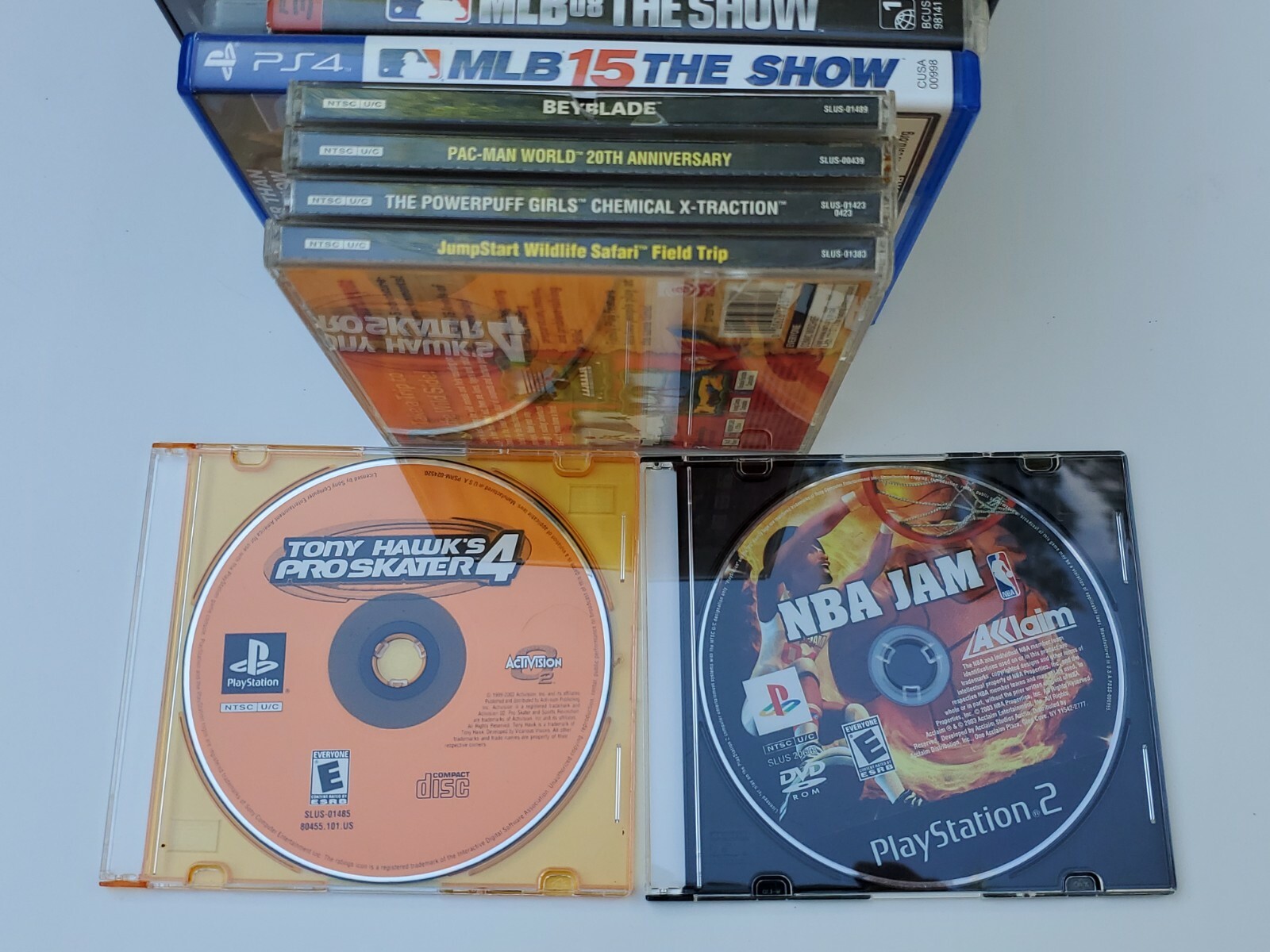 Vtg Video Game Mixed Lot Playstation PS2 PS3 PS4 MLB NBA NCAA NFL FIFA Nascar ++